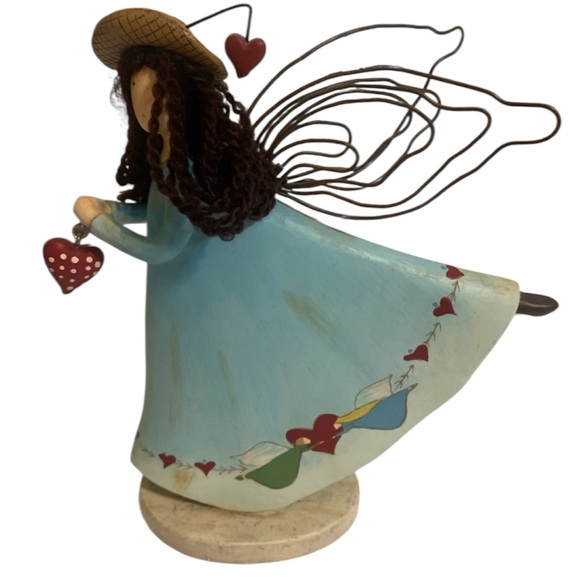 Vintage girl dancer by Russ Handpainted Angel Figurine - Peace & Plenty. - Picture 4 of 8
